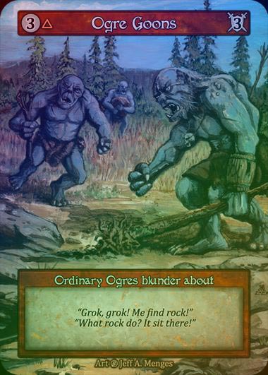 【FOIL】[Fire] Ogre Goons [beta-Ordinary]